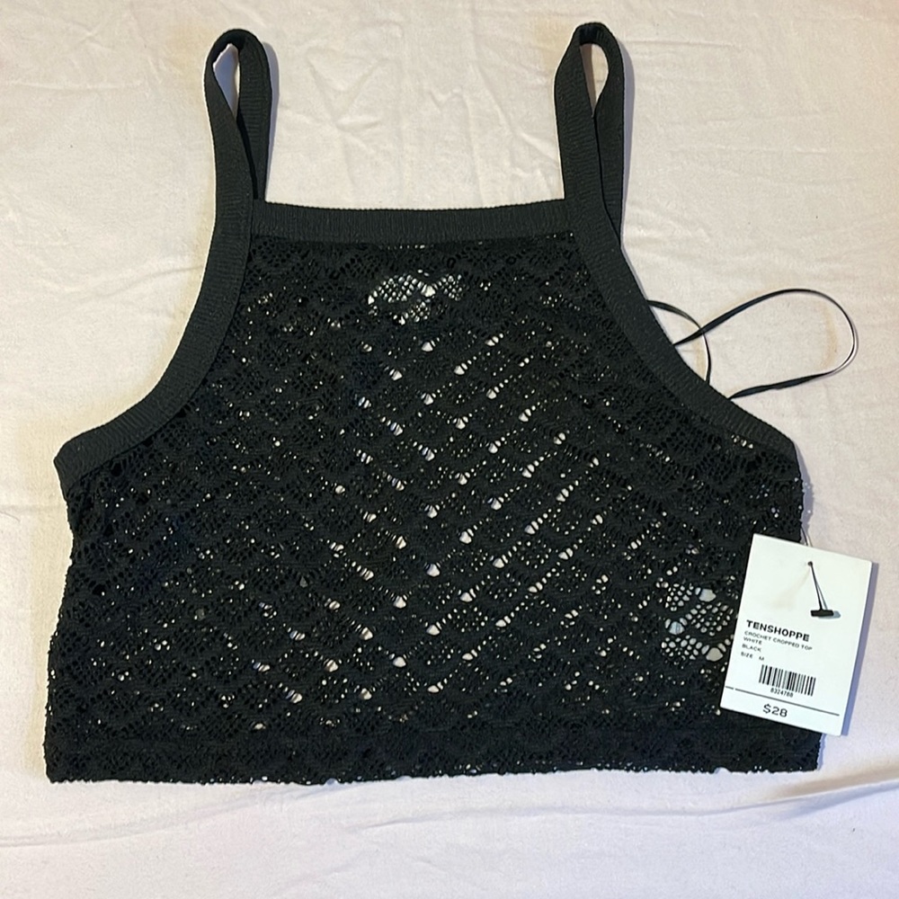 Crochet crop top
